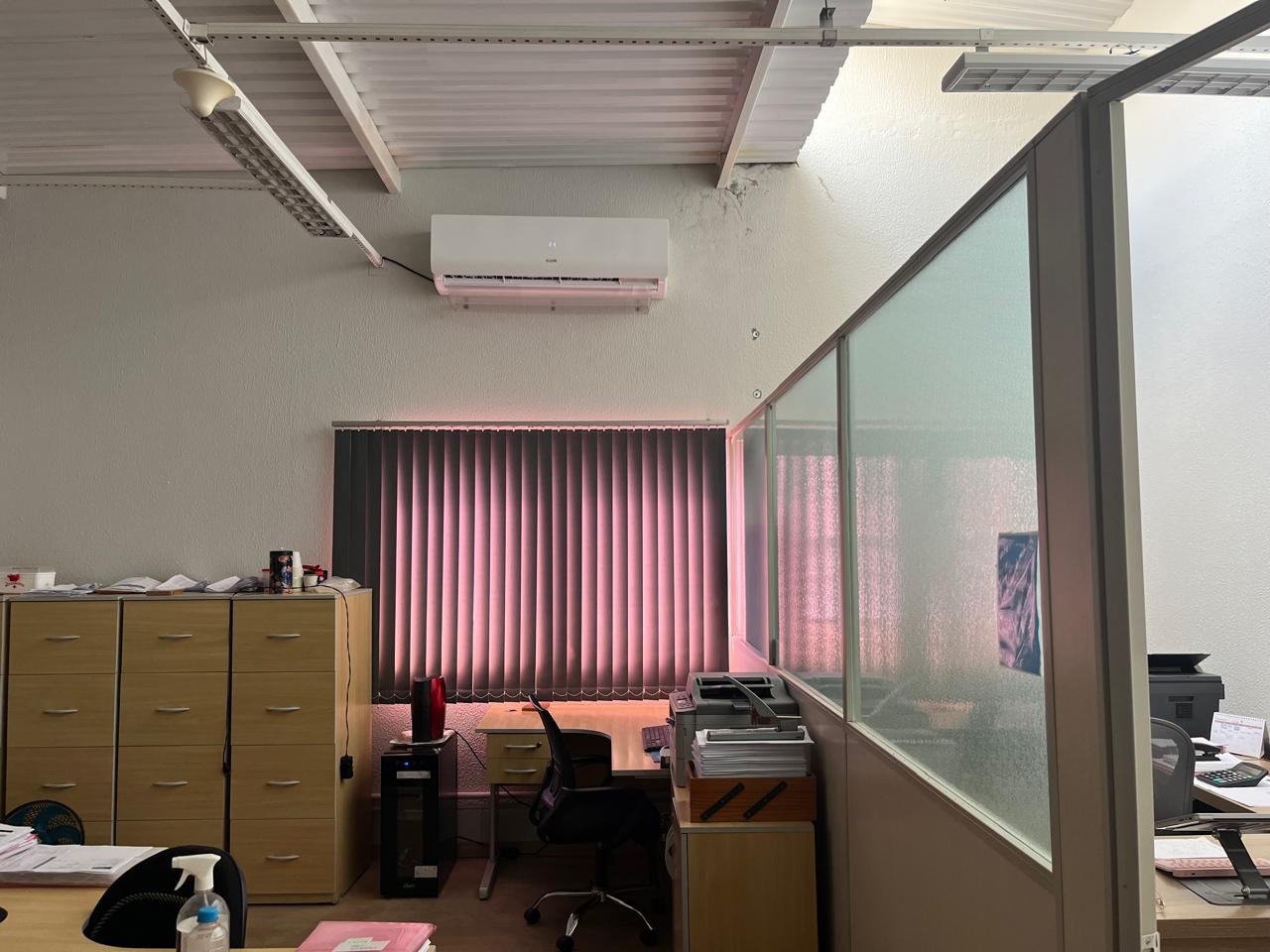 Instalação split escritório comercial Jundiaí